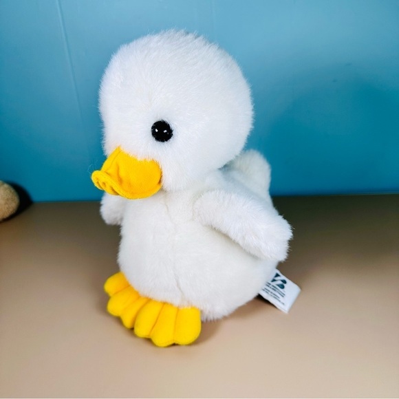 Bercor Collection Plush Duck White Vintage Stuffed Animal Plush Lovey 10”T Korea - Picture 2 of 8